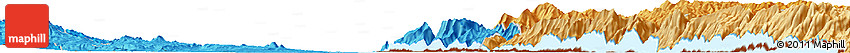 Political Horizon Map of the Area around 9° 46' 31" S, 34° 4' 30" E