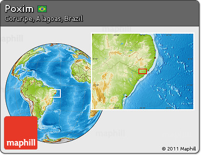 Physical Location Map of Poxim