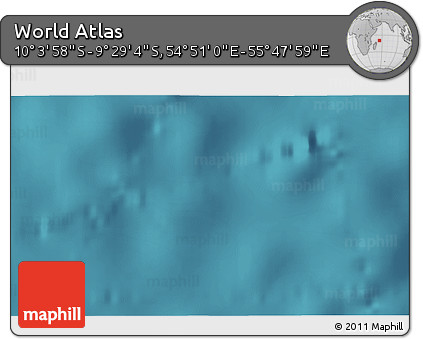 Satellite 3D Map of the Area around 9° 46' 31" S, 55° 19' 30" E