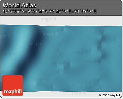 Satellite 3D Map of the Area around 9° 46' 31" S, 73° 10' 30" E