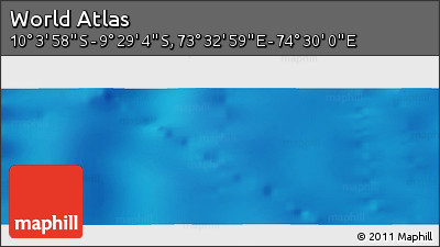 Physical Panoramic Map of the Area around 9° 46' 31" S, 74° 1' 30" E