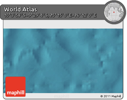 Satellite 3D Map of the Area around 9° 46' 31" S, 75° 43' 29" E