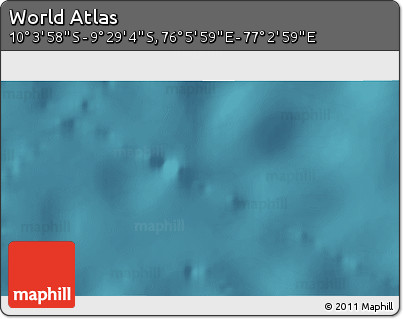 Satellite 3D Map of the Area around 9° 46' 31" S, 76° 34' 29" E