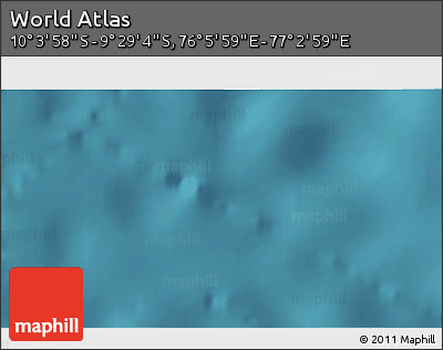 Satellite 3D Map of the Area around 9° 46' 31" S, 76° 34' 29" E