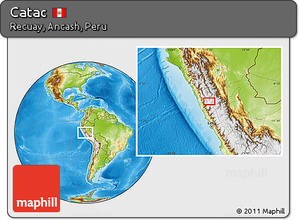Physical Location Map of Catac
