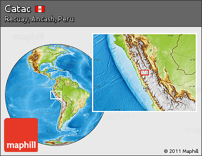 Physical Location Map of Catac