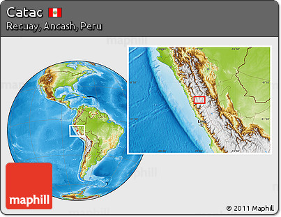 Physical Location Map of Catac