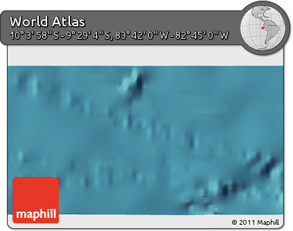 Satellite 3D Map of the Area around 9° 46' 31" S, 83° 13' 29" W