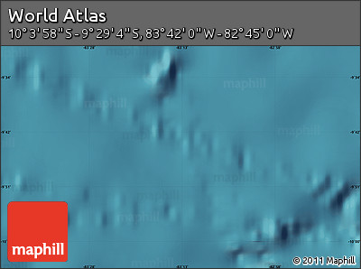 Satellite Map of the Area around 9° 46' 31" S, 83° 13' 29" W