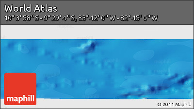 Political Panoramic Map of the Area around 9° 46' 31" S, 83° 13' 29" W