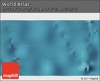 Satellite 3D Map of the Area around 9° 46' 31" S, 87° 37' 30" E