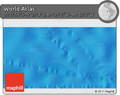 Political 3D Map of the Area around 9° 46' 31" S, 89° 10' 30" W