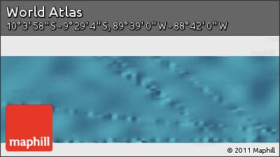 Satellite Panoramic Map of the Area around 9° 46' 31" S, 89° 10' 30" W