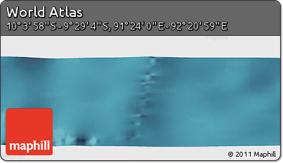 Satellite Panoramic Map of the Area around 9° 46' 31" S, 91° 52' 30" E