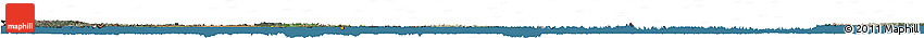 Satellite Horizon Map of Australia and Oceania, semi-desaturated, land only