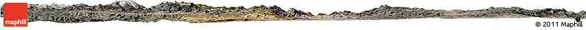Satellite Horizon Map of Australian Capital Territory, semi-desaturated