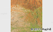 Satellite Map of Carrathool