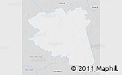 Silver Style 3D Map of Cobar