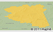 Savanna Style Panoramic Map of Cobar