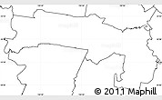 Blank Simple Map of Liverpool, no labels