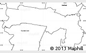 Blank Simple Map of Liverpool