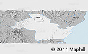 Gray Panoramic Map of Richmond River