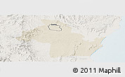 Shaded Relief Panoramic Map of Richmond River, lighten