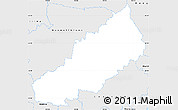 Silver Style Simple Map of Singleton