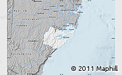 Gray Map of Sutherland Shire