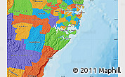 Political Map of Sutherland Shire