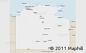 Classic Style Panoramic Map of Unincorporated NT