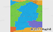Political Panoramic Map of Booringa