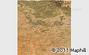 Satellite Panoramic Map of Booringa
