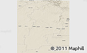Shaded Relief Panoramic Map of Booringa
