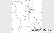 Blank Simple Map of Cardwell