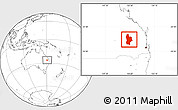 Blank Location Map of Chinchilla