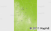 Physical 3D Map of Cloncurry