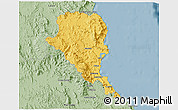 Savanna Style 3D Map of Douglas