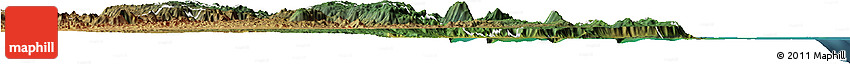 Satellite Horizon Map of Douglas