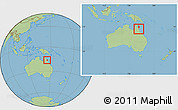 Savanna Style Location Map of Douglas, within the entire country