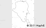 Blank Simple Map of Douglas, cropped outside