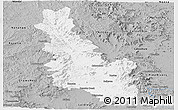Gray Panoramic Map of Esk