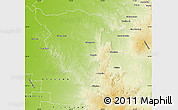 Physical Map of Etheridge