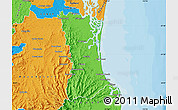 Political Map of Gold Coast