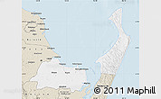 Classic Style Map of Hervey Bay