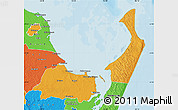 Political Map of Hervey Bay