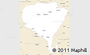 Classic Style Simple Map of Inglewood