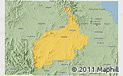 Savanna Style 3D Map of Ipswich