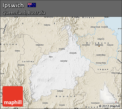 Classic Style Map of Ipswich