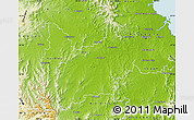 Physical Map of Ipswich